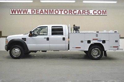 Ford : Other Pickups Lariat 2008 ford f 450 lariat 4 wd diesel dually utility bed texas truck air compressor