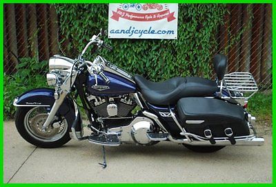 Harley-Davidson : Touring 1999 harley road king classic low miles lots of chrome custom pipes