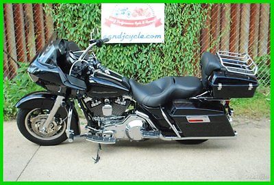 Harley-Davidson : Touring 2001 harley davidson road glide hooker pipes and lots of chrome