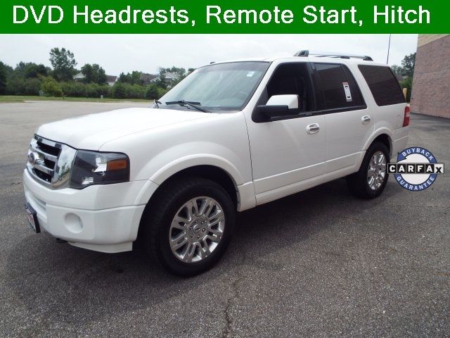 Ford : Expedition Limited Limited SUV 5.4L FULLY LOADED ! LEATHER DVD 4X4 20'S WHITE PLATINUM