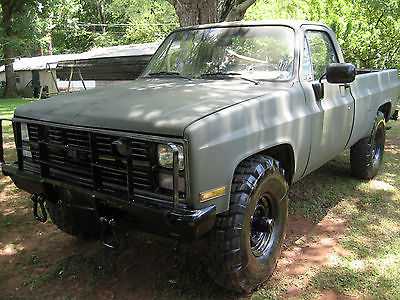 Chevrolet : Other D30 1985 chevrolet d 30 4 x 4 m 1008 military truck