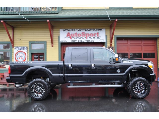 Ford : Other 4WD Crew Cab 2013 ford f 250 6.7 diesel platinum fully deleted loaded lifted l k