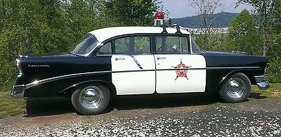 Chevrolet : Bel Air/150/210 210 1956 chevrolet police car street rod
