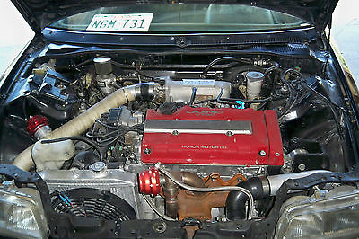 Honda : Civic 2 DOOR  1991 honda civic with turbo charged integra motor 300 hp lots of extras