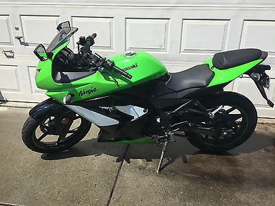 Kawasaki : Ninja Lime Green 2009 Kawasaki Ninja 250cc