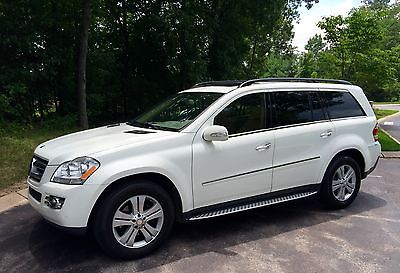 Mercedes-Benz : GL-Class GL450 MERCEDES BENZ GL450 White 2008 4.6L V8 $21K in Options Seats 7 Dual Roofs & DVDS