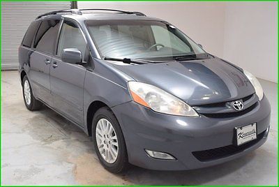 Toyota : Sienna XLE FWD Passenger Van Sunroof Leather heated seats FINANCING AVAILABLE!! 124k Miles Used 2007 Toyota Sienna XLE Van 3rd Row seating
