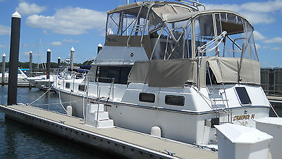 1988 Carver 3607 Aft Cabin Million Dollar View w/paid slip in Upscale Marina