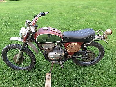 Benelli 1971 benelli 175 enduro classic motorcycle rare with only 500 original miles