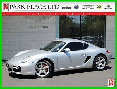 Porsche : Cayman S Hatchback 2-Door 2008 porsche cayman s coupe 3.4 l h 6 24 v automatic silver on black mint