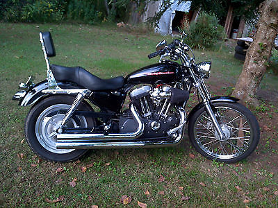 Harley-Davidson : Sportster 2005 harley davidson 883 custom sportster xl 883 c lots of chrome
