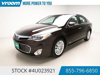 Toyota : Avalon Limited Certified 2014 14K MILES 1 OWNER 2014 toyota avalon hybrid limited nav sunroof 1 owner clean carfax vroom