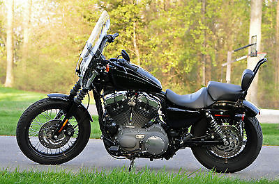 Harley-Davidson : Sportster XL1200N Nightster with Vivid Black paint