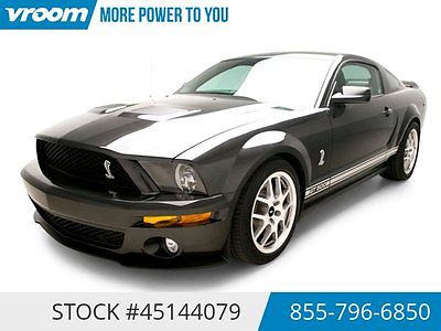 Ford : Mustang Certified 2009 10K MILES 2009 ford mustang shelby gt 500 10 k miles shaker sound aux clean carfax vroom