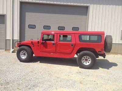 Hummer : H1 4DR WAGON 1995 am general hummer h 1 5.7 gas engine lots of new parts and upgrades nice