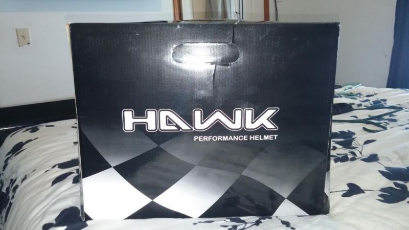 Brand New in box Hawk Dual Visor Helmet Matte black XL, 1