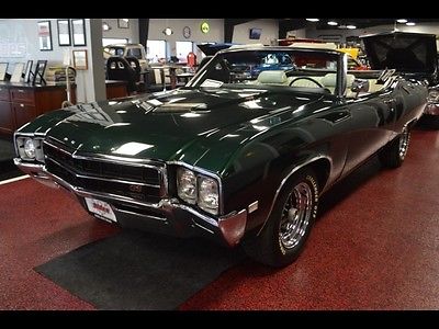 Buick : Other GS RARE convertible numbers car 400 auto COLD AC show interior cold air induction