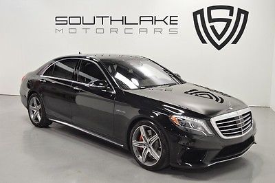 Mercedes-Benz : S-Class S63 AMG 2015 mb s 63 blk exclusive nappa leath driv asst warm comf pack night view