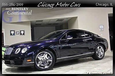 Bentley : Continental GT 2dr Coupe 2005 bentley continental gt coupe only 15 k miles navigation chrome wheels wow