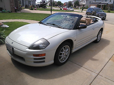 Mitsubishi : Eclipse Spyder GT Convertible 2-Door 2002 mitsubishi eclipse spyder gt convertible 2 door 3.0 l