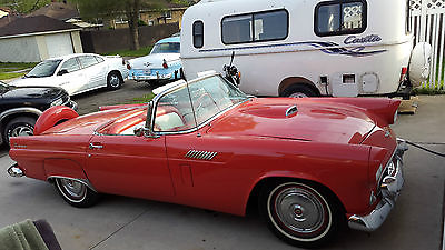 Ford : Thunderbird 2 Door convertible with soft and hard top 1956 ford thunderbird convertible 2 door 5.1 l