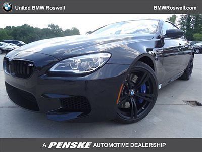 BMW : M6 4dr Gran Coupe 4 dr gran coupe new sedan automatic gasoline 4.4 l 8 cyl black sapphire metallic