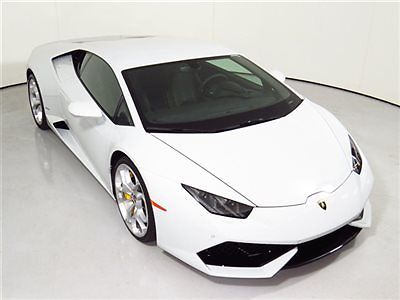 Lamborghini : Gallardo 2dr Coupe LP 610-4 15 huracan white over black only 898 miles