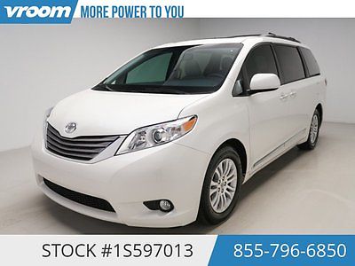 Toyota : Sienna XLE 8-Passenger Certified 2015 3K MILES 1 OWNER 2015 toyota sienna xle premium 3 k miles nav sunroof 1 owner clean carfax vroom