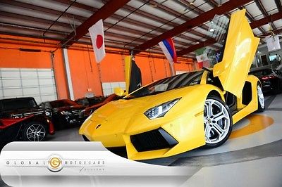 Lamborghini : Aventador LP700-4 Coupe 2-Door 12 lamborghini aventador lp 700 4 coupe navi rear cam