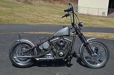 American Classic Motors : Softail Bobber Naked American Classic Motors ACM Harley Evo 80