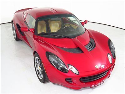 Lotus : Elise 2dr Convertible 2006 lotus elise canyon red only 7956 miles one owner fresh service