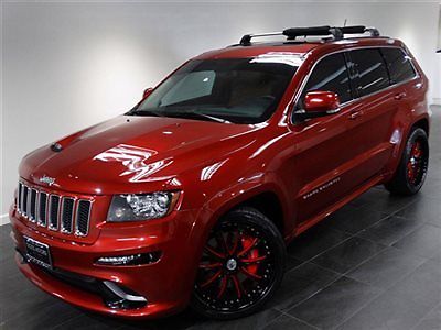 Jeep : Grand Cherokee Supercharged SRT8 4WD 2013 jeep srt 8 supercharged 4 wd nav rear camera pdc a c heated sts 22 whls pano