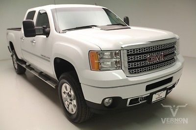GMC : Sierra 2500 Denali Crew Cab 4x4 Z71 2011 leather heated cooled mp 3 auxiliary v 8 diesel we finance 71 k miles
