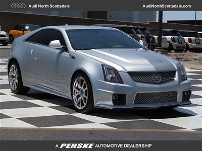 Cadillac : CTS 6.2L V8 Navigation Warranty Used 14 Cadillac CTS-V Coupe Navigation Bluetooth Camera Warranty Heated Leather