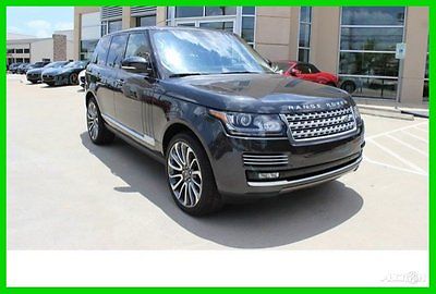 Land Rover : Range Rover 5.0L V8 Supercharged Autobiography 2015 5.0 l v 8 supercharged autobiography used 5 l v 8 32 v automatic 4 x 4 suv premium