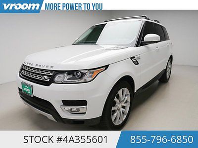 Land Rover : Range Rover Sport 3.0L V6 Supercharged HSE Certified 2014 24K MILES 2014 land rover sport hse 24 k miles nav sunroof rearview cam clean carfax vroom