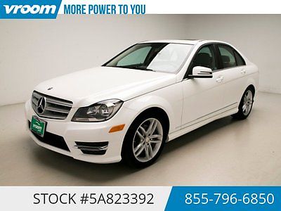 Mercedes-Benz : C-Class C250 Luxury Certified 2013 5K MILES 1 OWNER 2013 mercedes benz c 250 5 k miles sunroof cruise 1 owner clean carfax vroom