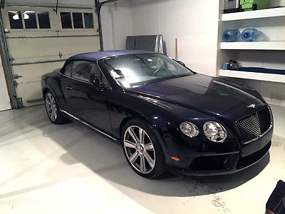 Bentley : Continental GT Convertible 2013 bentley gt continental convertible stunning colors only 7 k miles