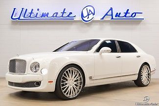Bentley : Mulsanne Base Sedan 4-Door 2011 bentley mulsanne glacier white linen black leather 24 savini wheels
