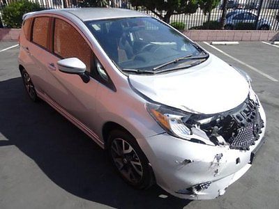 Nissan : Versa Note SR 2015 nissan versa note sr repairable fixable project salvage wrecked damaged