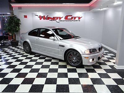 BMW : 3-Series M3 02 bmw m 3 e 46 coupe smg trans heated seats 100 stock rare imola red leather