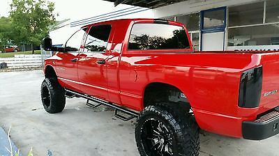 Dodge : Ram 3500 Laramie Custom 2006 Red Dodge Mega Cab 5.9 Cummins Diesel