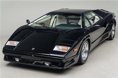 Lamborghini : Countach 25th Anniversary Edition Concours 1989 Lamborghini Countach 25th Anniversary Edition - Low Mileage