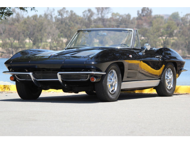 Chevrolet : Corvette 1963 chevrolet corvette convertible 327 v 8 4 speed