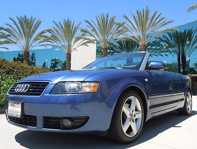 Audi : Cabriolet A4 2003 audi a 4 convertible in beautiful condition only 44326 miles california