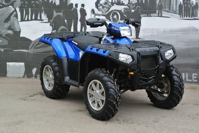 2014 Polaris Sportsman 850xp Metallic Blue ATV