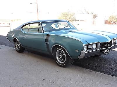 Oldsmobile : 442 HOLDAY  COUPE /VINYL TOP -DELUXE TRIM 1968 oldsmobile 442 matching numbers car
