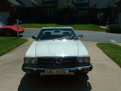 Mercedes-Benz : SL-Class Roadster 1985 mercedes 380 sl cherry condition must see