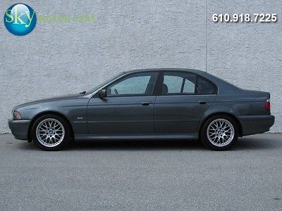 BMW : 5-Series 530i 47 495 msrp 5 speed manual premium sport cold weather xenons moonroof 59 kmi