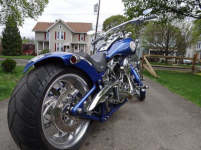 Custom Built Motorcycles : Chopper Custom chopper like new condition with only 1600 mile